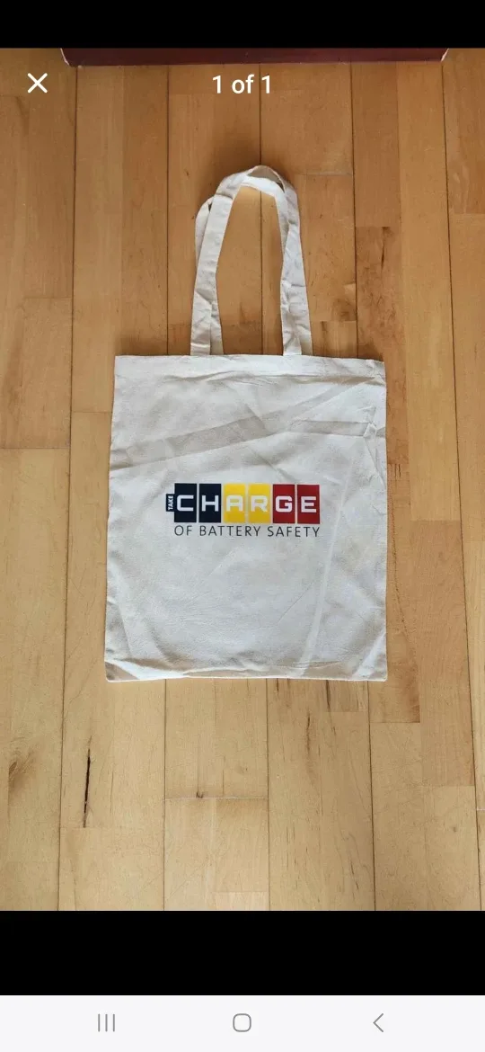 CHARGE Tote Bag thumbnail