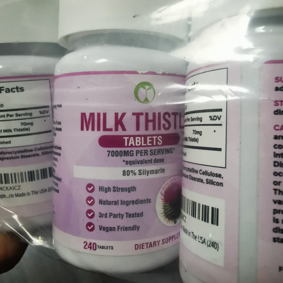 Milk Thistle Tablets, 240 Count