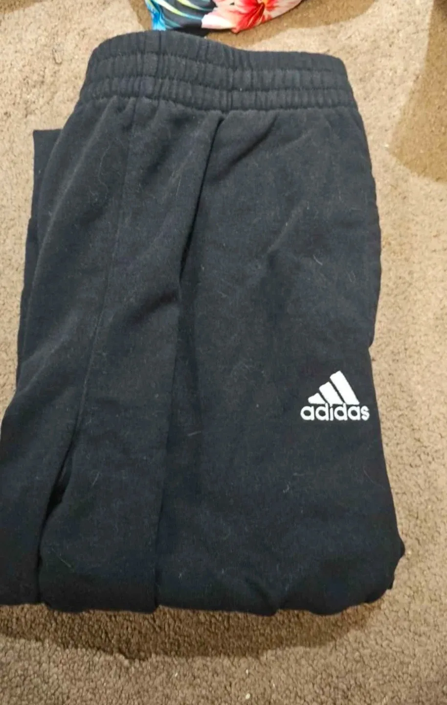 Adidas Black Sweatpants thumbnail