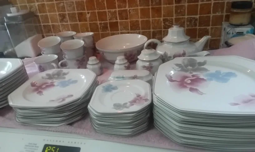 Mikasa complete set of Dishes for 8 with lots  of Serving Pieces image indicator(6)