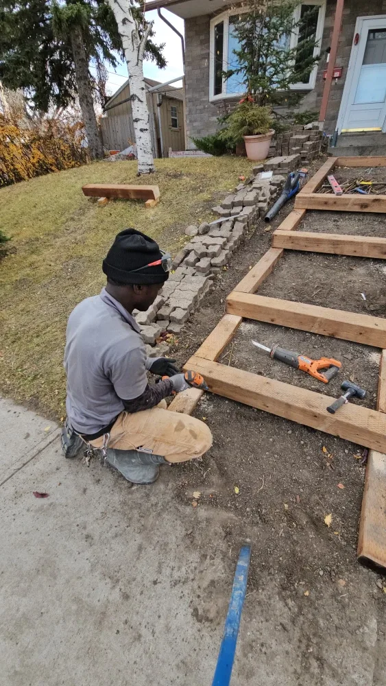 Snow removal, fall and spring clean up, decks and fences.