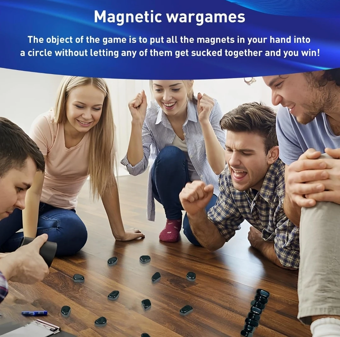 Magnetic Chess Game Stones, New in Box - photo 3