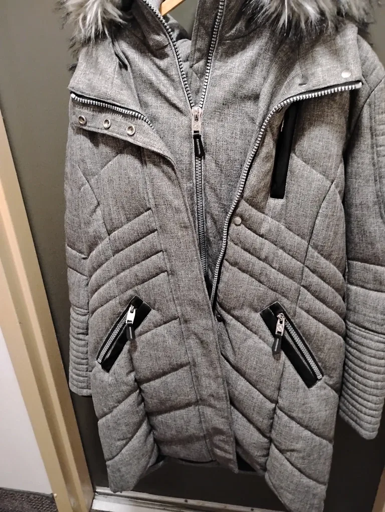 Point Zero Grey Winter Coat