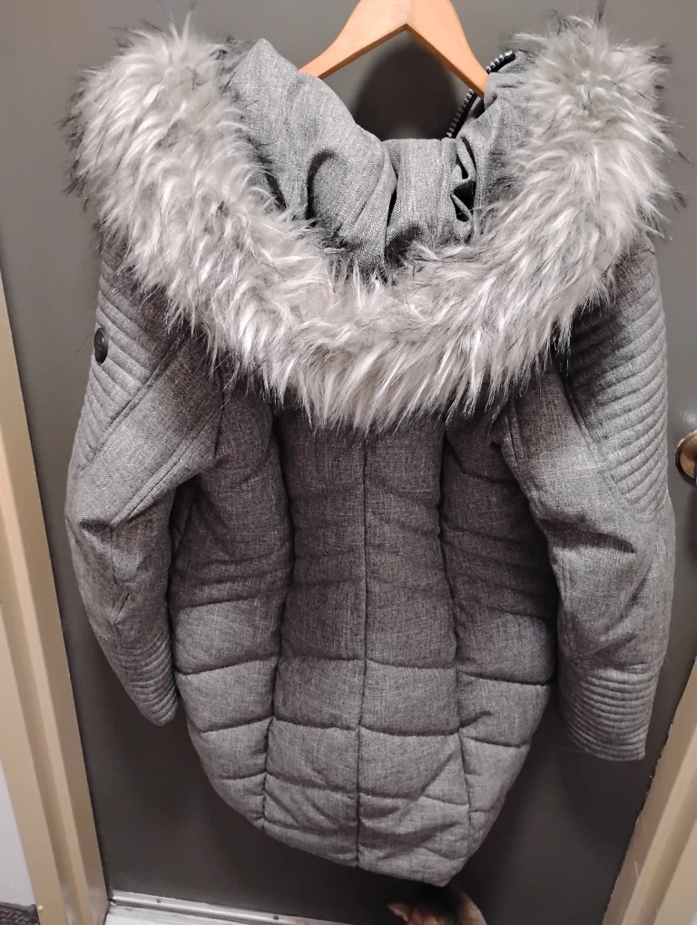 Point Zero Grey Winter Coat - photo 2