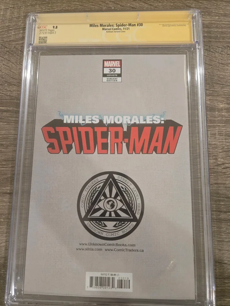 Miles Morales: Spider-Man #30 CGC 9.8 signature series image indicator(3)
