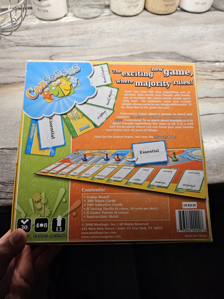 Consensus Board Game - Ages 13+ - photo 2