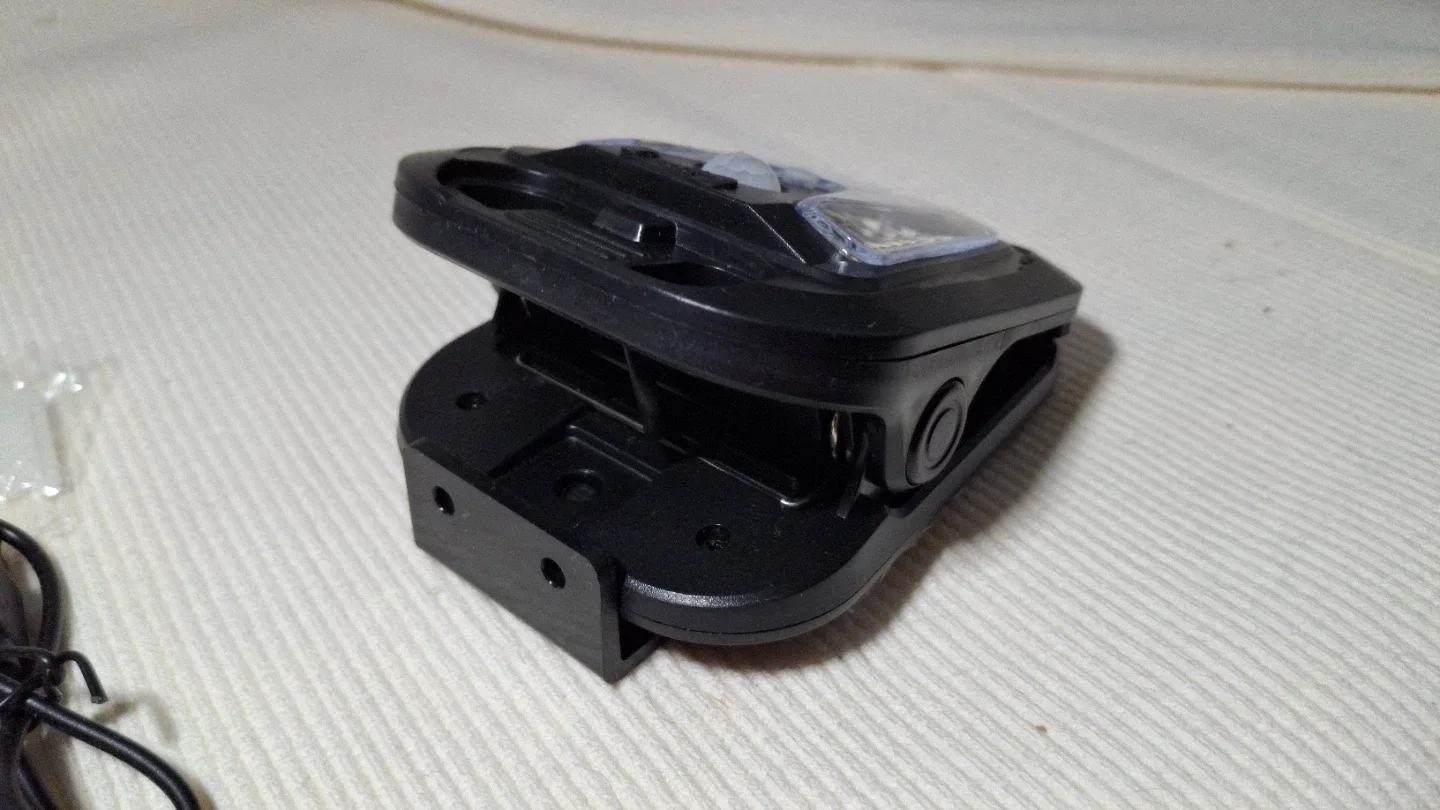 Solar Powered clip on lamp usb image indicator(2)