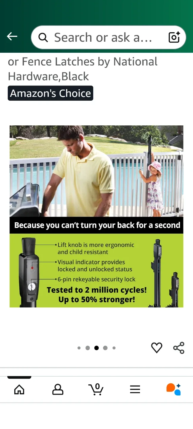 BN Lockable Gate Latch image indicator(3)