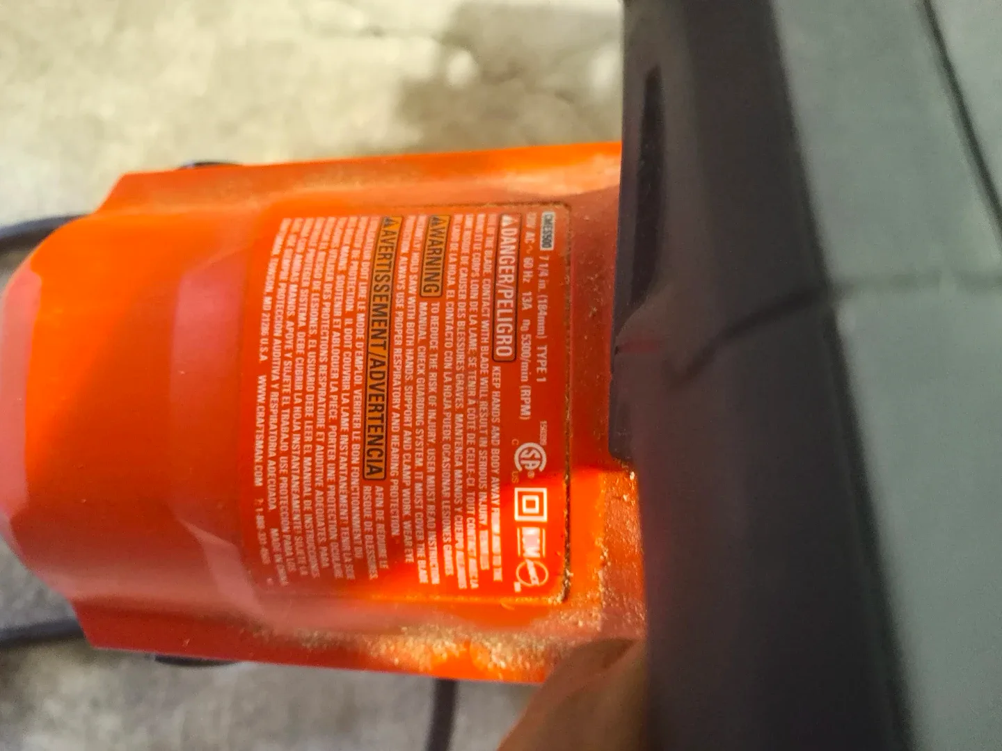 Craftsman 7 1/4" Circular Saw image indicator(2)