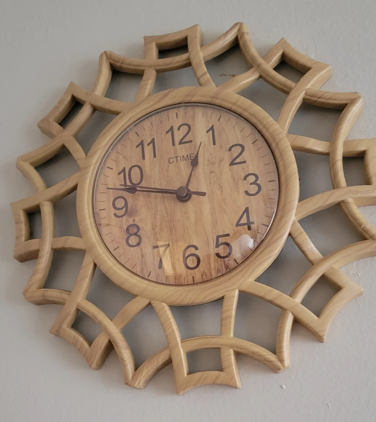 Ctime Wall Clock - Brown image indicator(2)