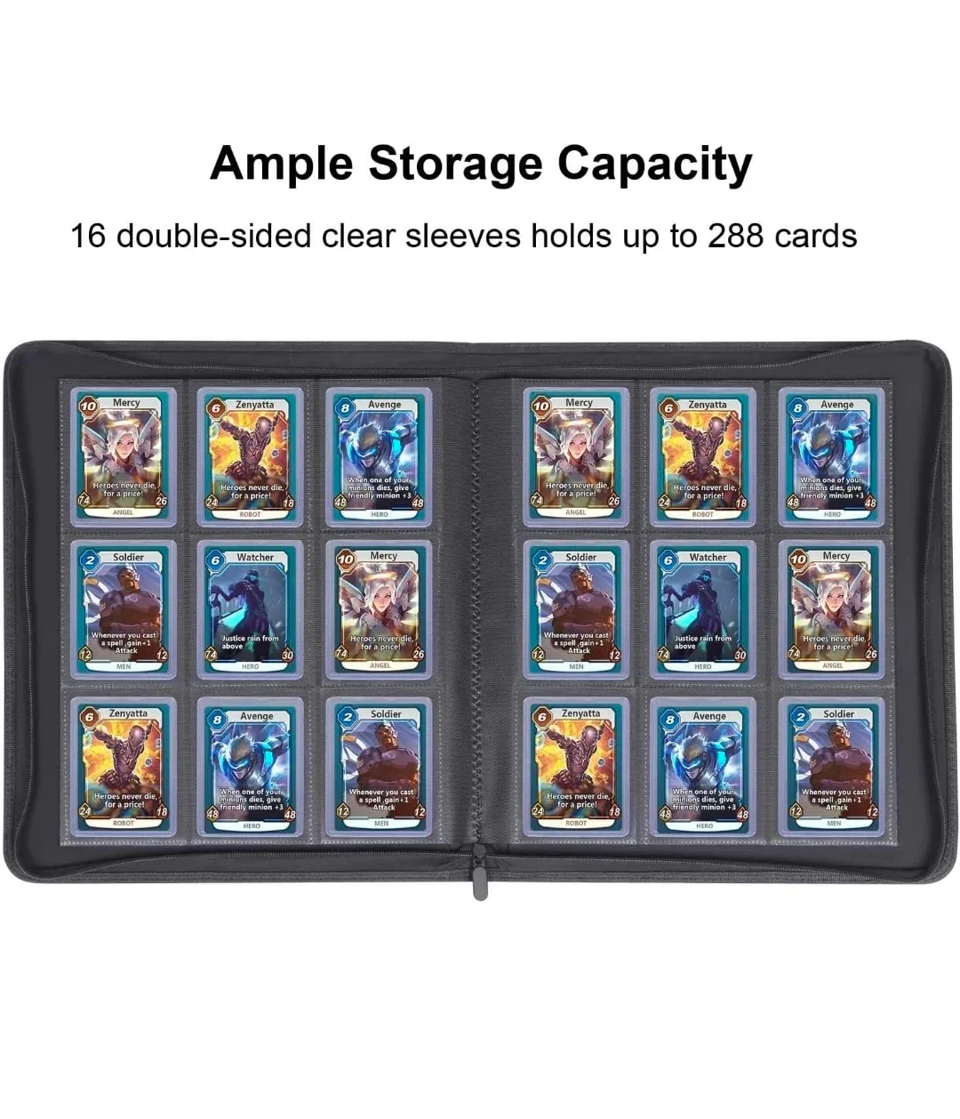 Trading Card Binder 9-Pocket 288 slots *new image indicator(6)