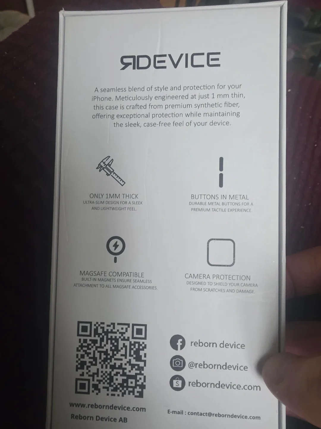 Reborn Device RD Case V3 - iPhone 16 Pro image indicator(2)