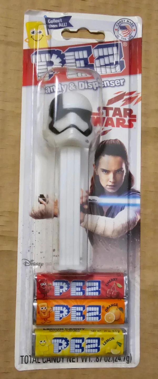 PEZ Star Wars Stormtrooper Candy Dispenser - New in Package!