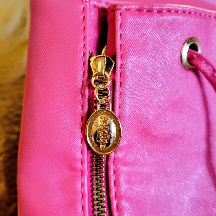 Bright pink backpack purse image indicator(3)