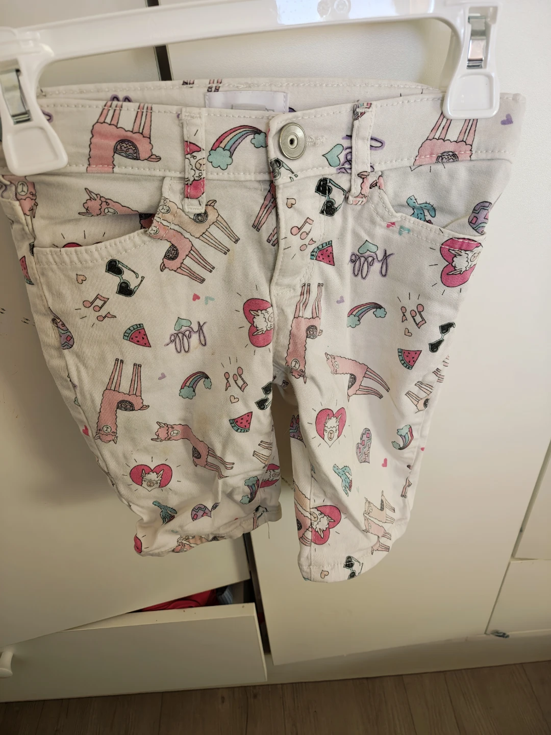 Size4- 5 Printed Denim Shorts and jeans - photo 3