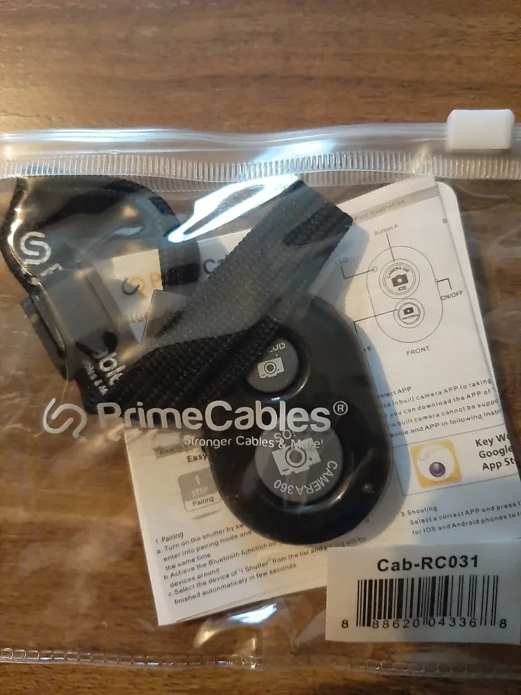 New PrimeCables Camera Remote Shutter - Cab-RC031