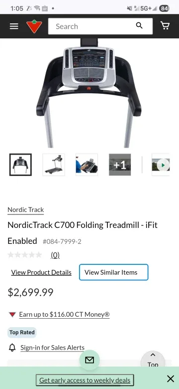NordicTrack C700 Treadmill image indicator(8)