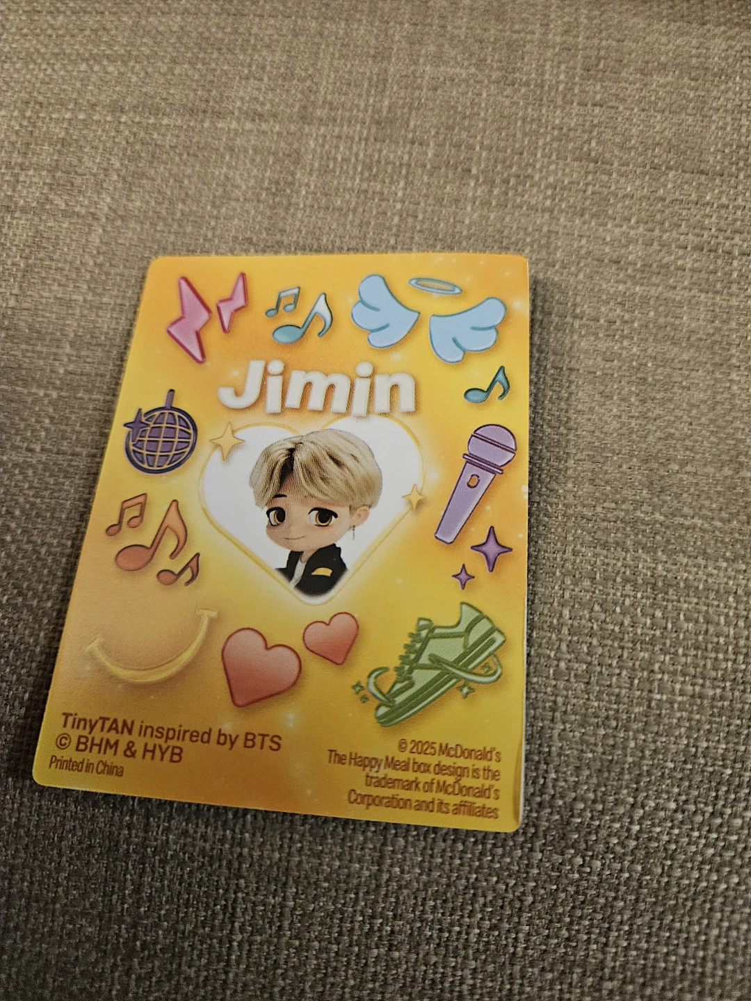 McDonald's TinyTAN BTS Jimin Figure - photo 4