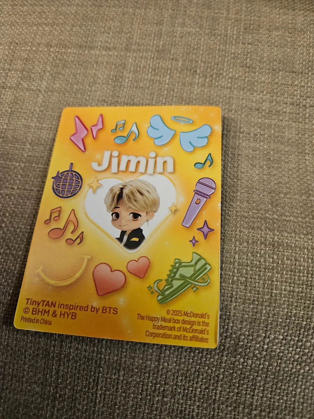 McDonald's TinyTAN BTS Jimin Figure image indicator(4)