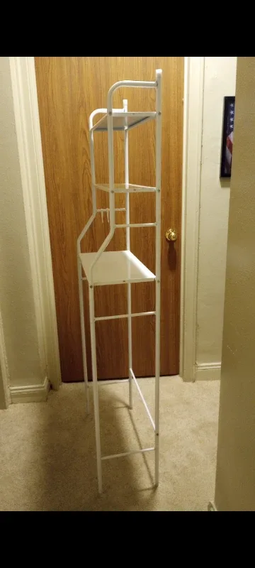Shelf/Shelves bathroom over the toilet organizer, like new... image indicator(2)