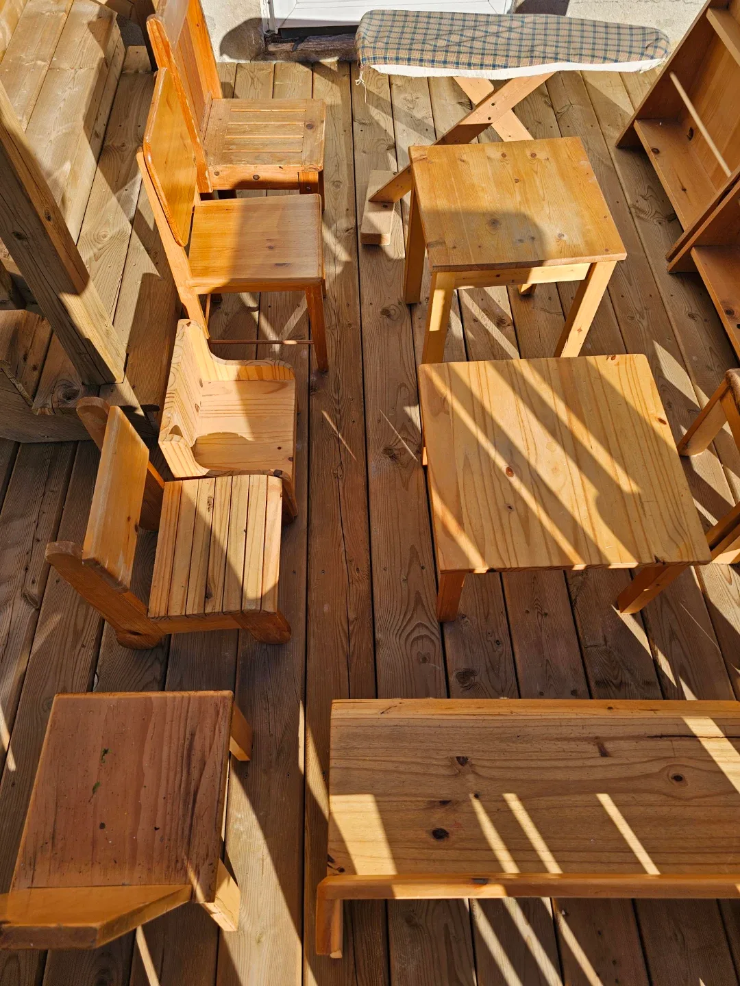 Montessori Handmade Custom Wooden Table, Chairs & Bookshelves image indicator(4)