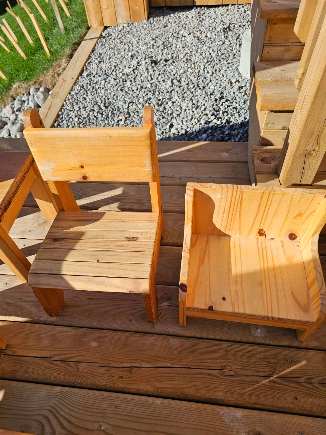 Montessori Handmade Custom Wooden Table, Chairs & Bookshelves image indicator(5)