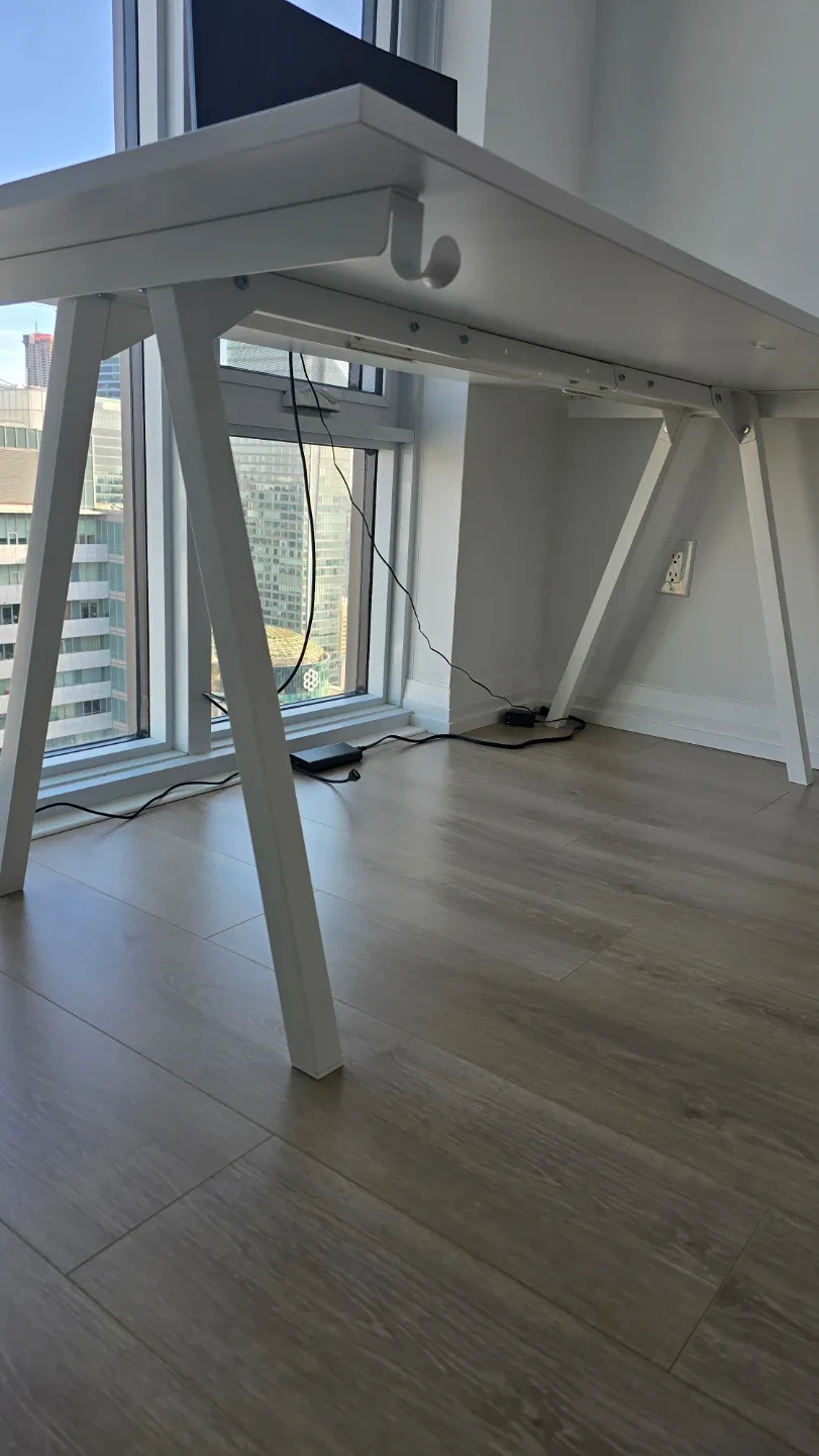 IKEA TROTTEN white desk 160x80 cm