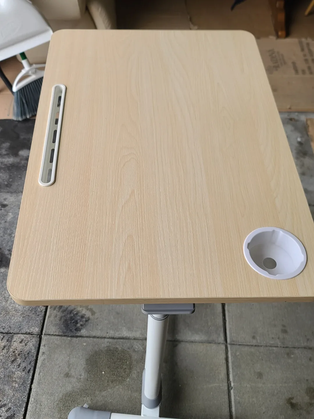 Adjustable Height Rolling Laptop Desk