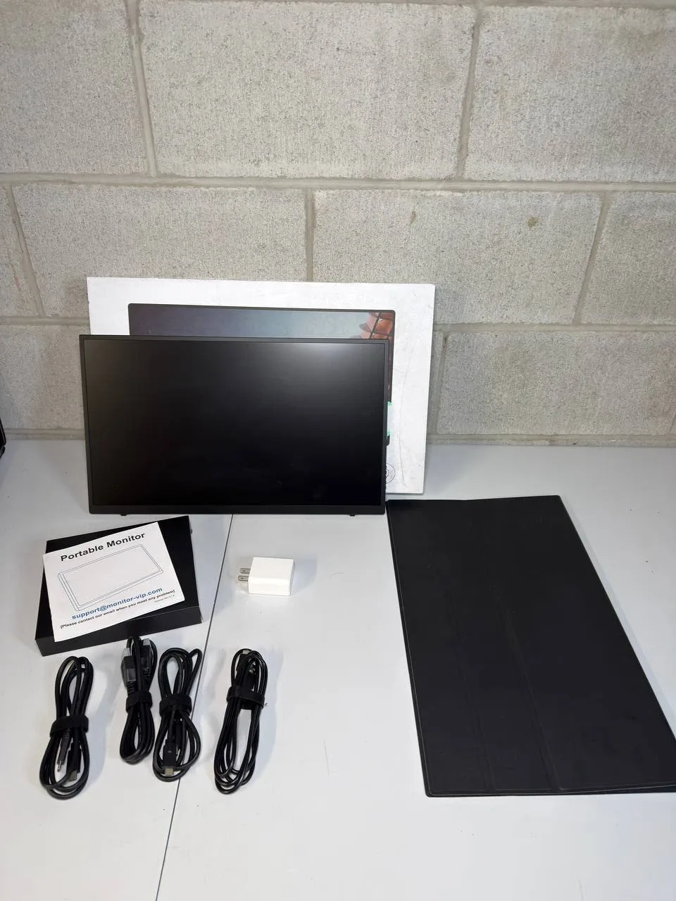 MagicRaven Portable Monitor, 15.6" 1080P Laptop Screen image indicator(5)