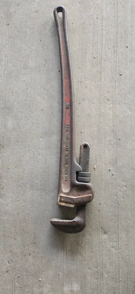 Vintage Ridgid Pipe Wrench - 36 inch