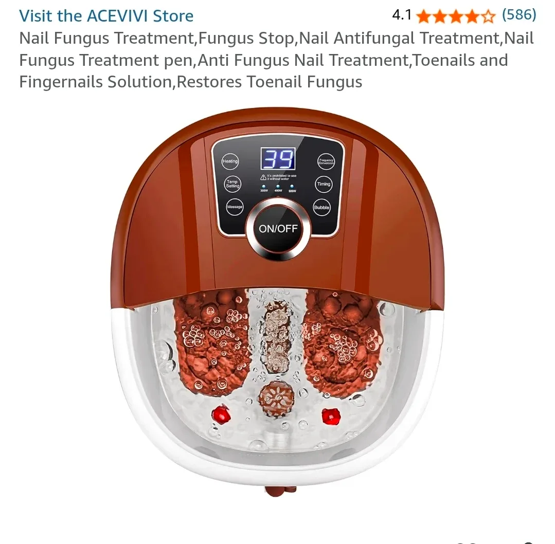 ACEVIVI Foot Spa Bath Massager - Like New! image indicator(5)