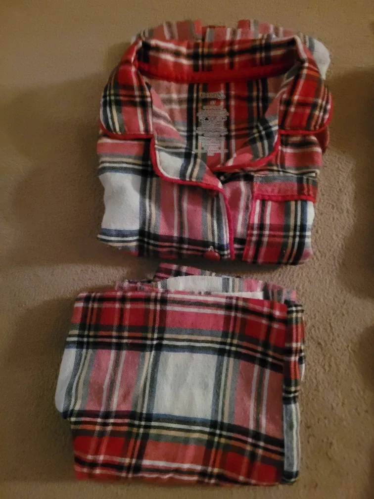 George 5T Plaid Pajamas🥕🎯 thrifty pick