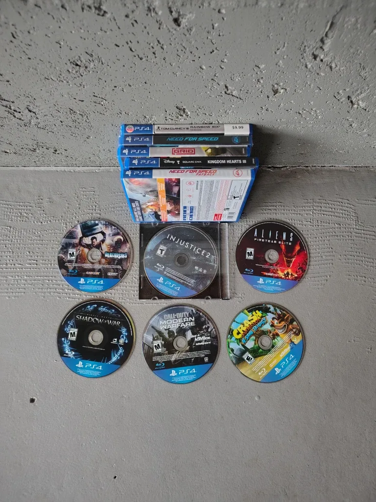 PS2/PS3/PS4 Games image indicator(4)