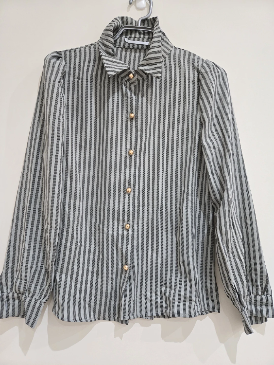 Striped Long Sleeve Blouse