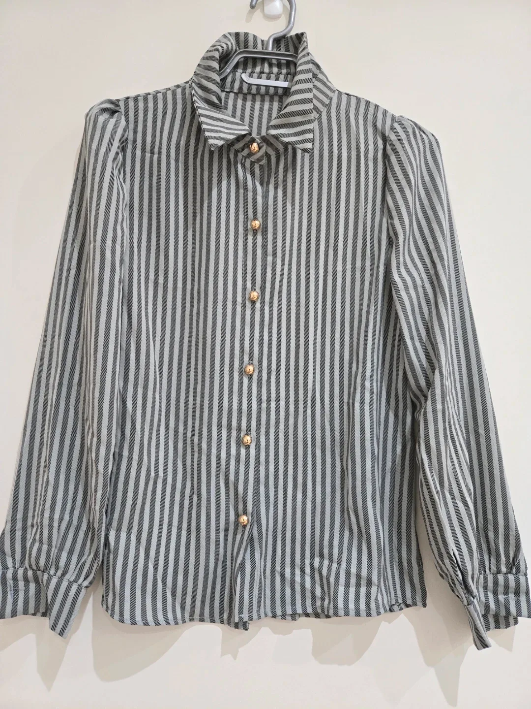 Striped Long Sleeve Blouse