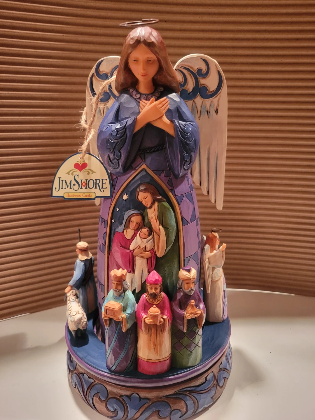Jim Shore Nativity Figurine "O Come Let Us Adore Him"