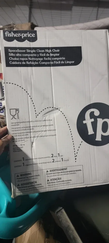 Fisher-Price SpaceSaver Simple Clean High Chair image indicator(5)