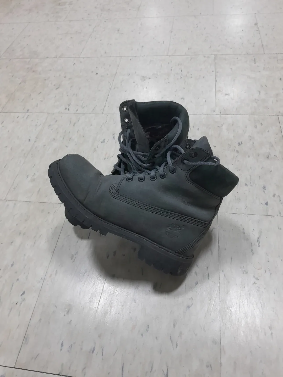 Timberland Grey Boots Size 7