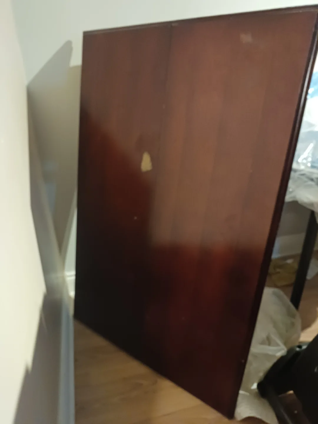 IKEA Lack Coffee Table - Black + old dinner table free image indicator(4)