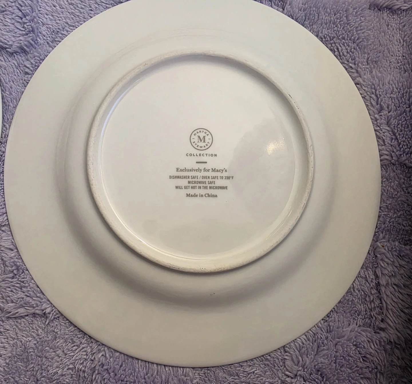 Martha Stewart Holiday Accent Plates - Set of 2 - photo 2
