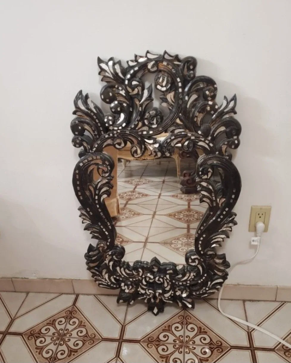 Beautiful italian mosaic glass mirror thumbnail