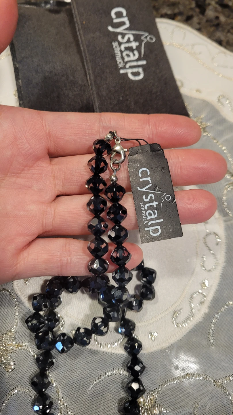 crystalp schmuck Necklace and Bracelet Set