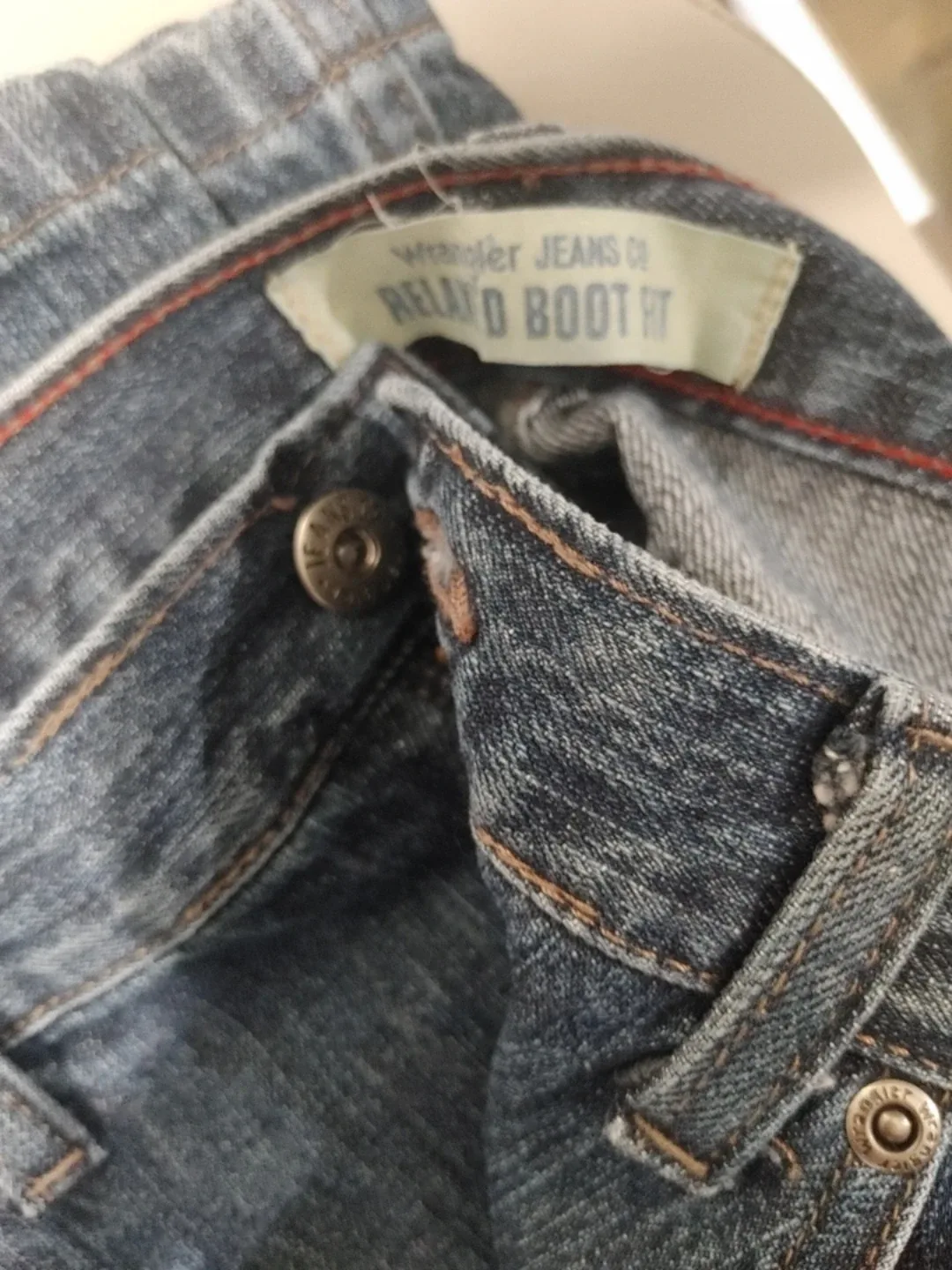 🥕BRAND NEW WRANGLER  ORIGINALS DENIM JEANS MENS 36X32 image indicator(4)