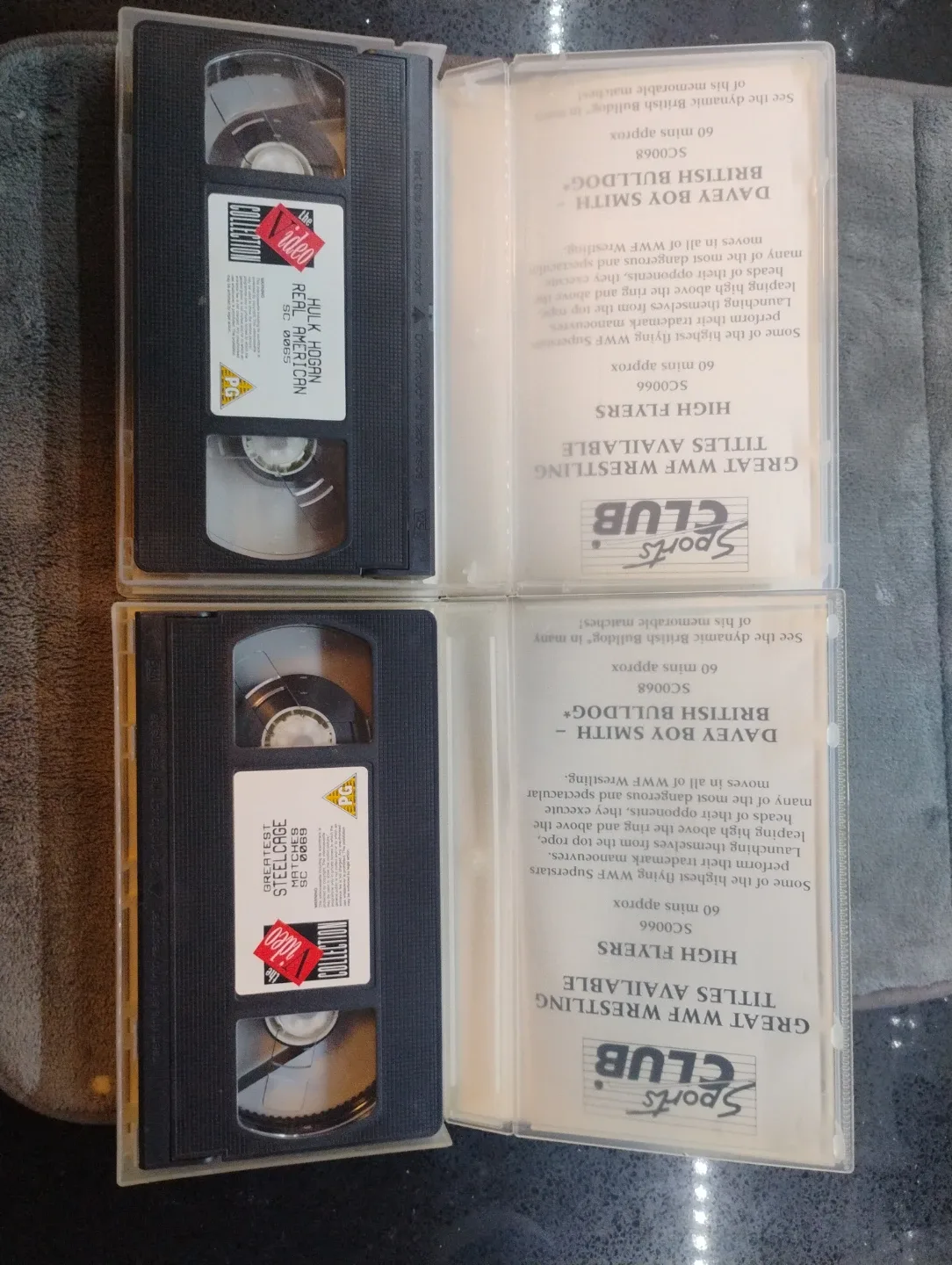 WWF/WWE VHS Tapes - Hulk Hogan & Steel Cage image indicator(3)