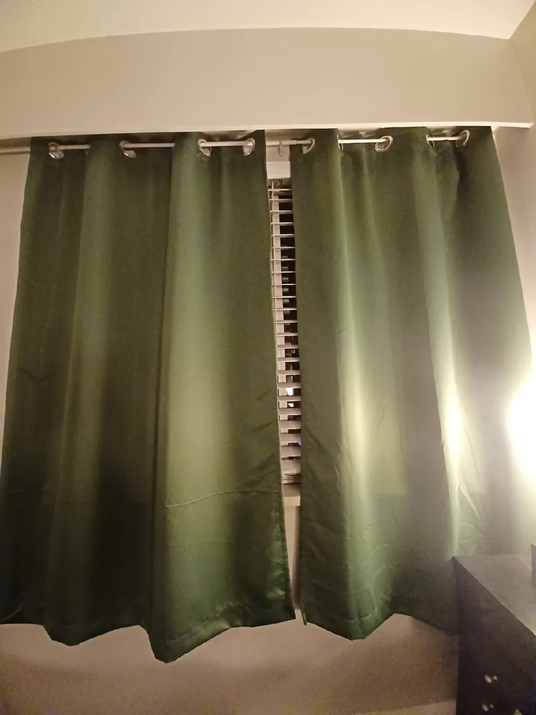 Green blackout curtains, 62 Inches Lenght image indicator(2)