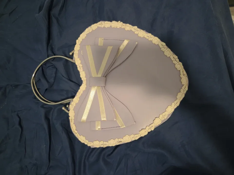 Heart-Shaped Lolita Style Purse