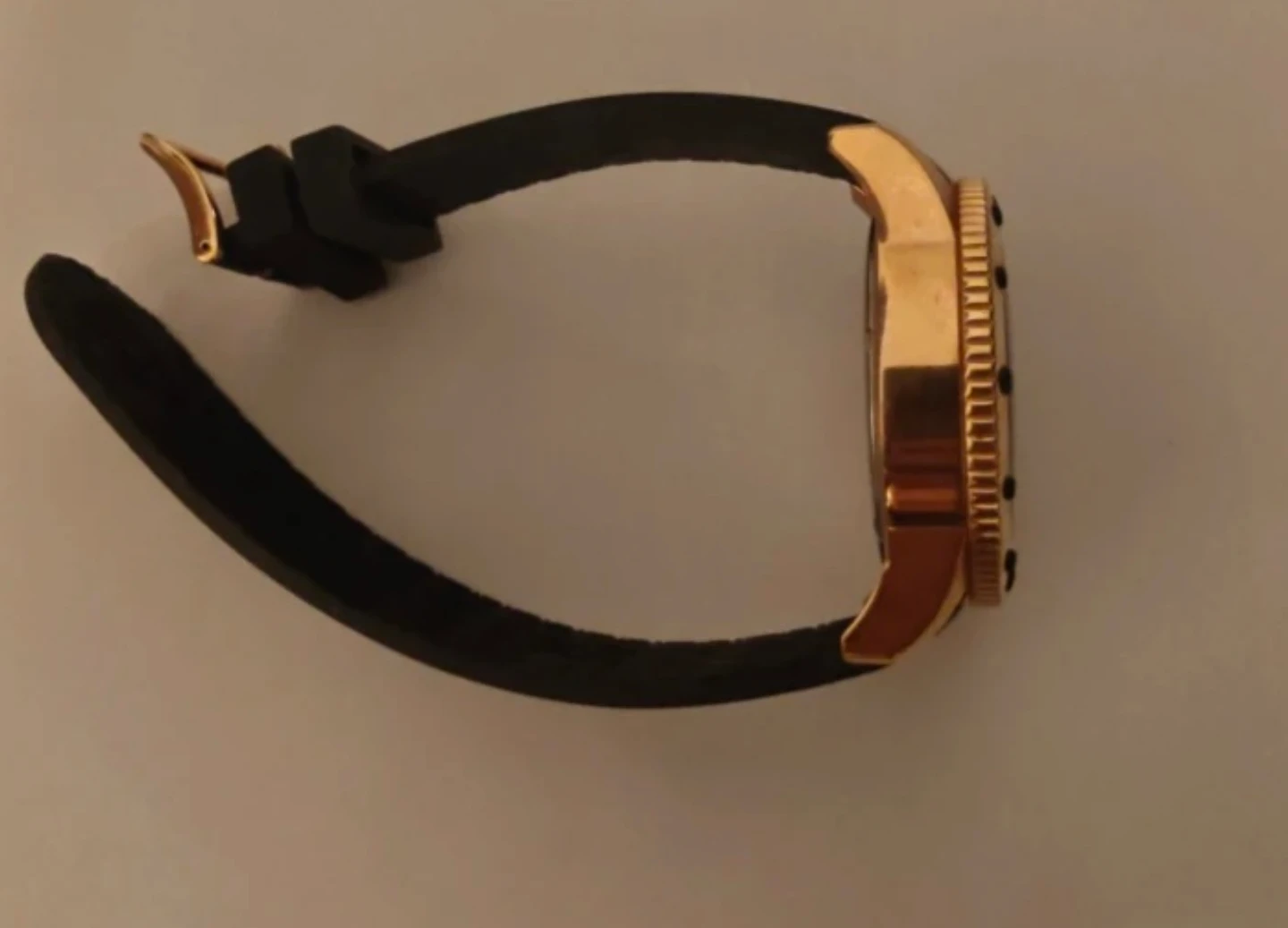 Folli Follie Gold Watch with Black Band - photo 4