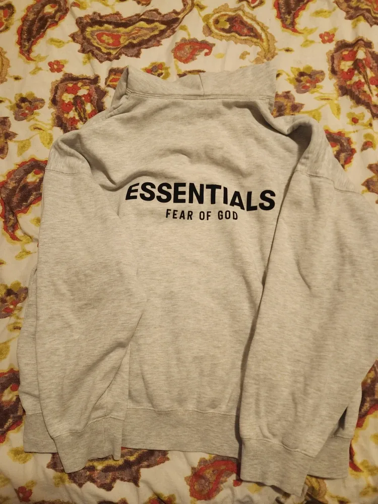 Essentials Fear of God Hoodie Light Oatmeal image indicator(2)