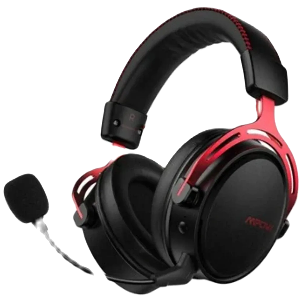 Mpow Gaming Headset - Black and Red