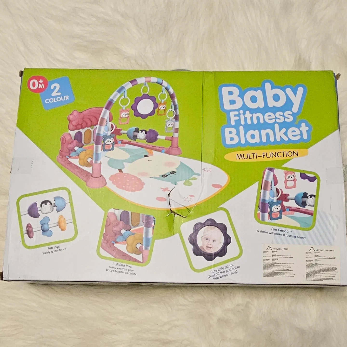 VIVAKIDS Baby Fitness Blanket - Multi-Function image indicator(2)